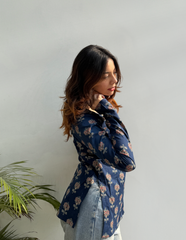 Zehnaseeb Square Neck Kurti by Evara