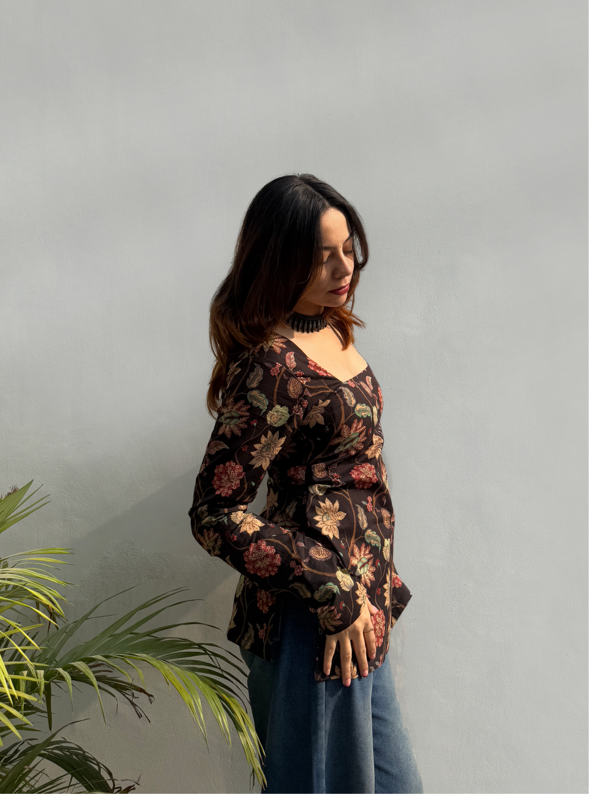 Malang Square Neck Kurti by Evara