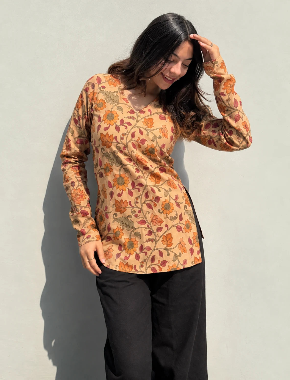Tavneesh Straight Sleeves Kurti