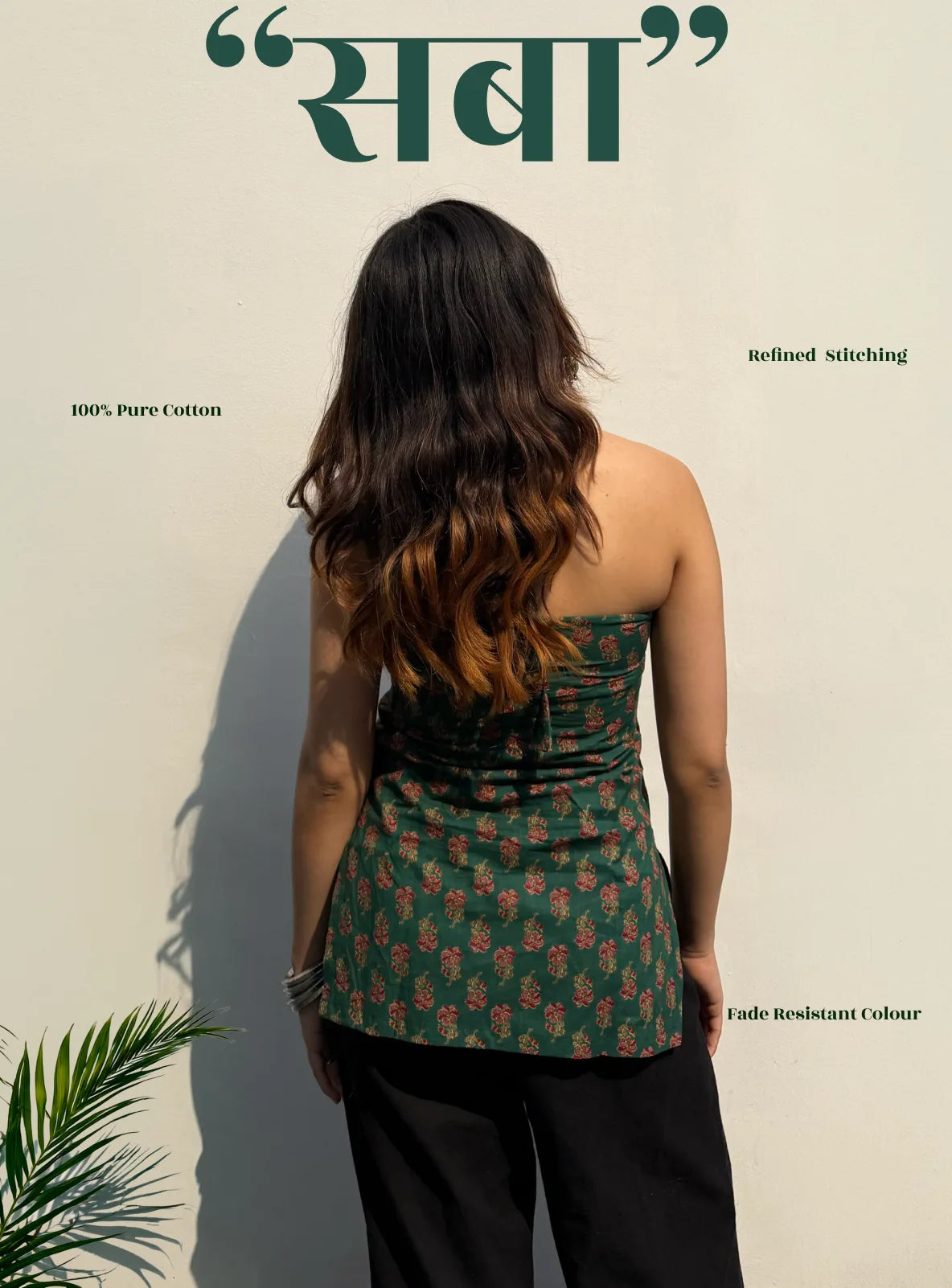Sabaa Halter Neck Kurti