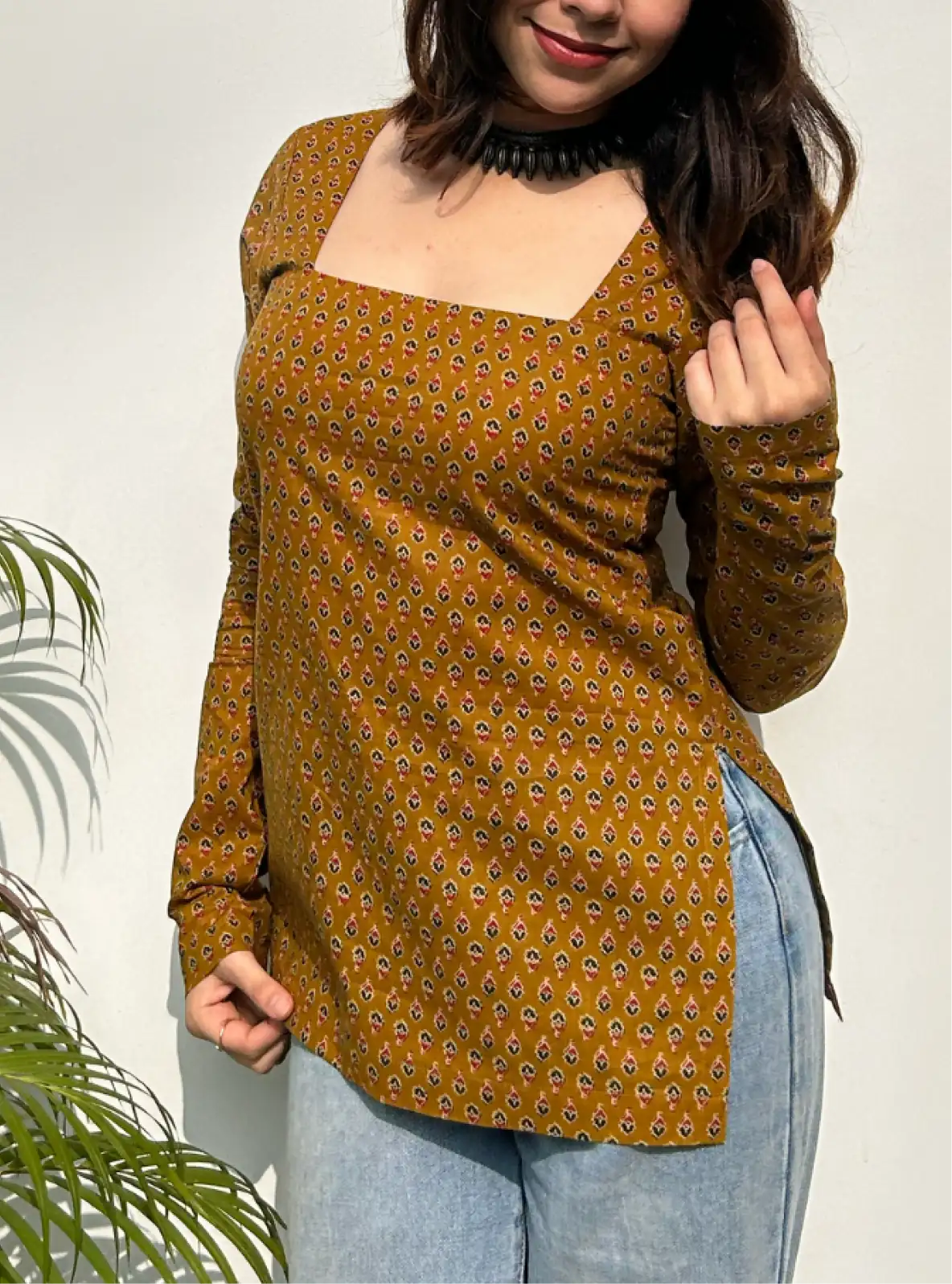 Akshara Square Neck Kurti