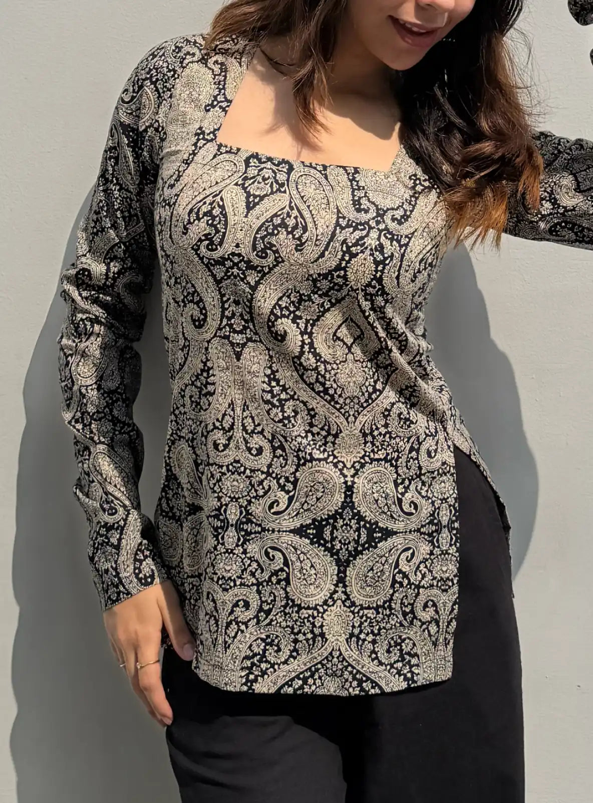 Kaashi Square Neck Kurti