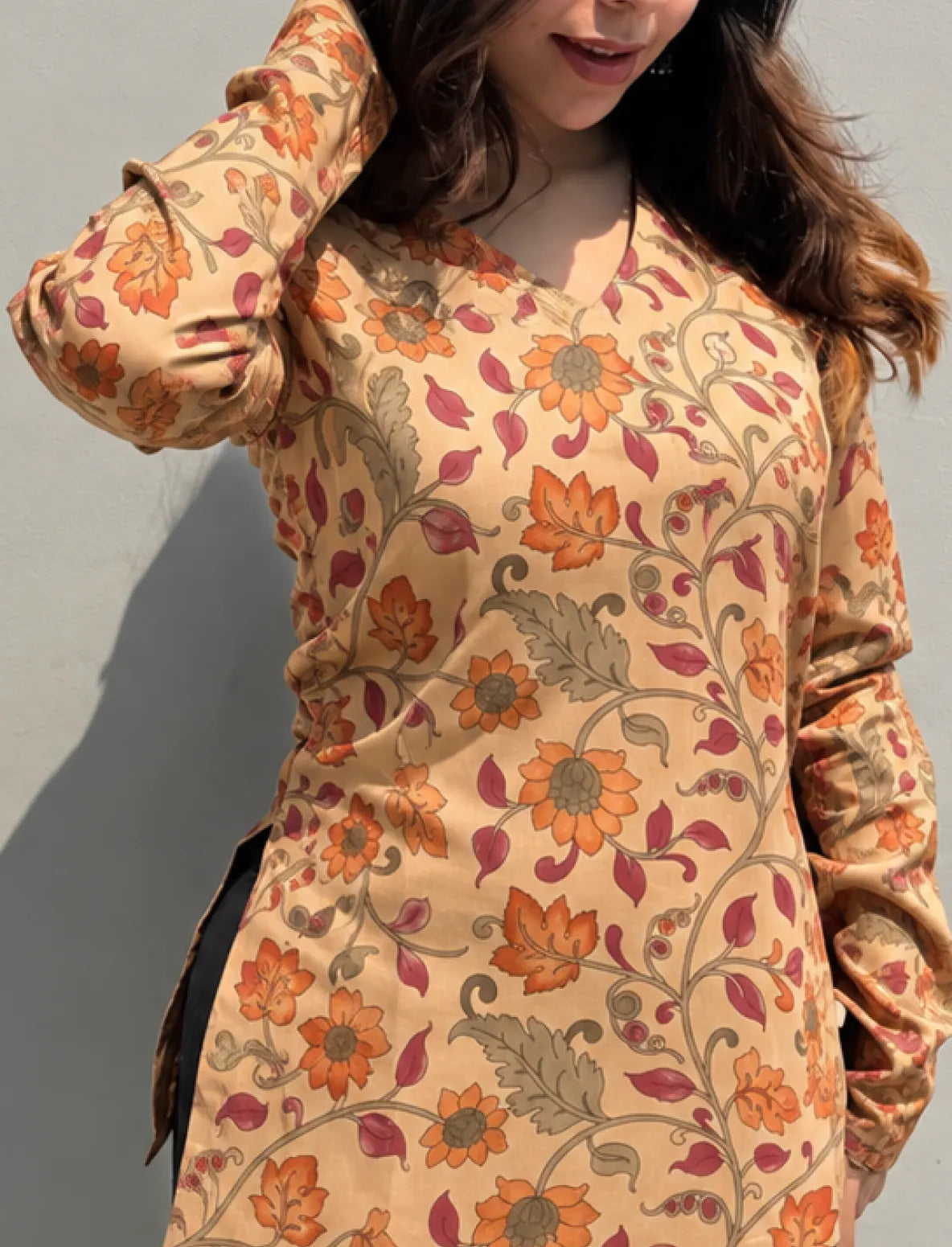 Tavneesh Straight Sleeves Kurti