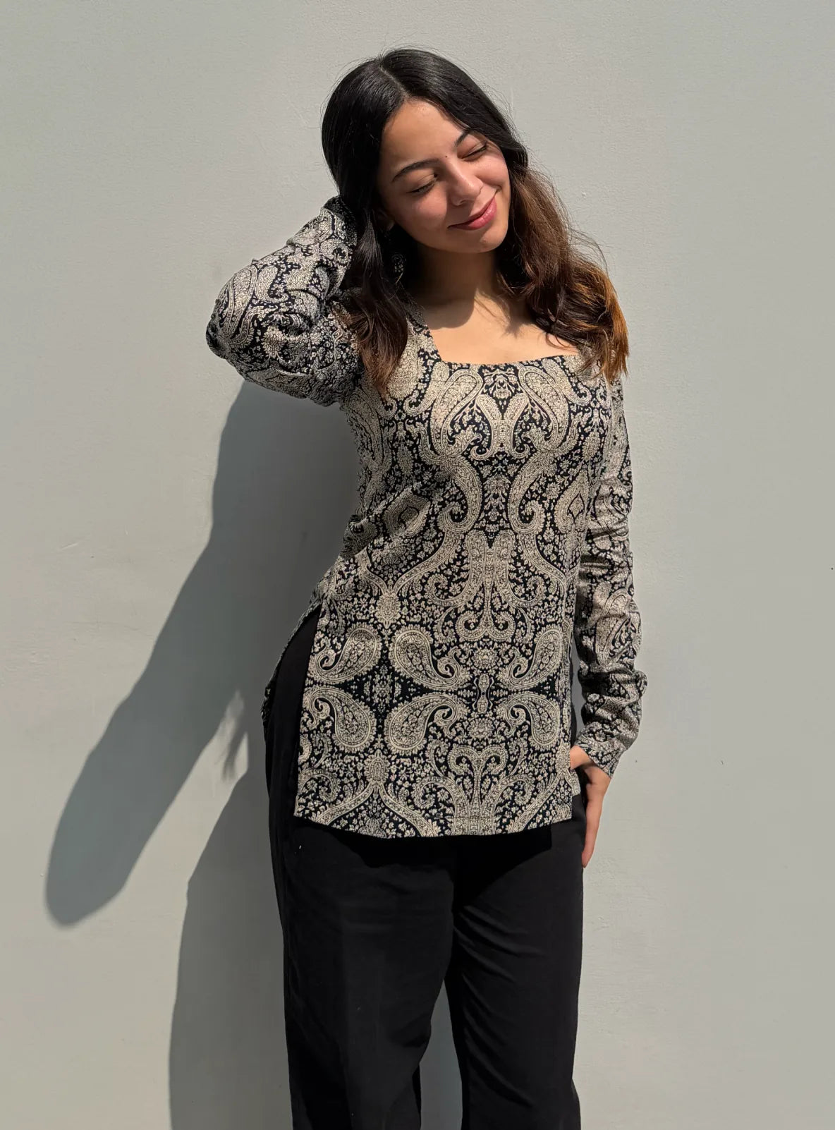 Kaashi Square Neck Kurti