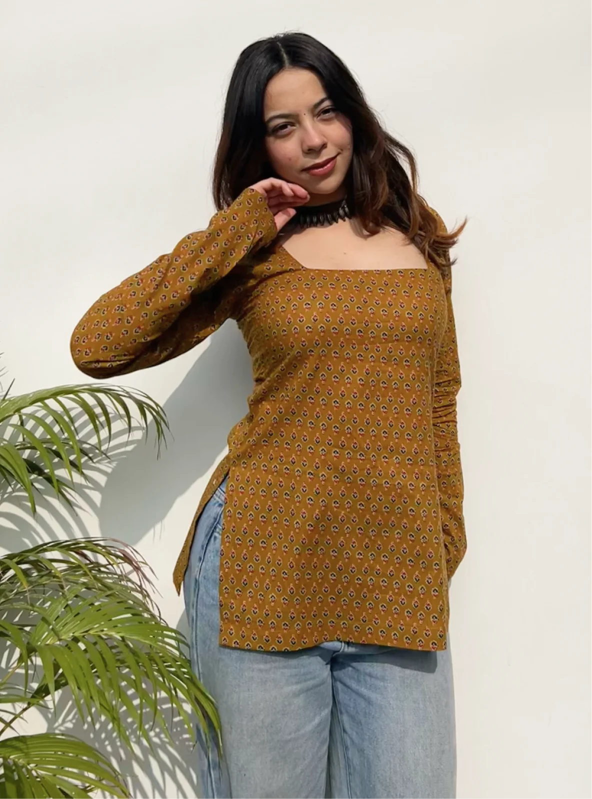 Akshara Square Neck Kurti