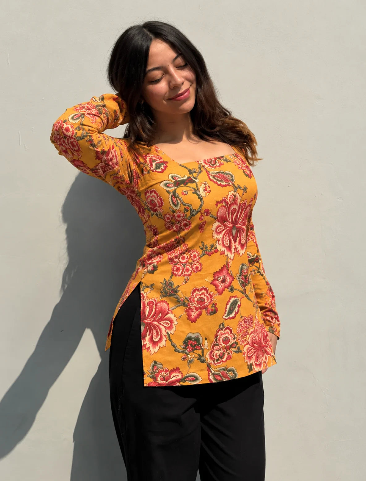 Eshani Square Neck Kurti