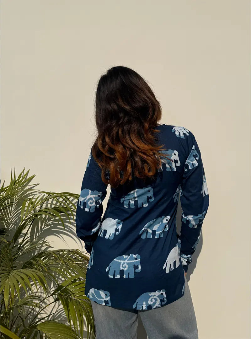 Arnika Boat Neck Kurti