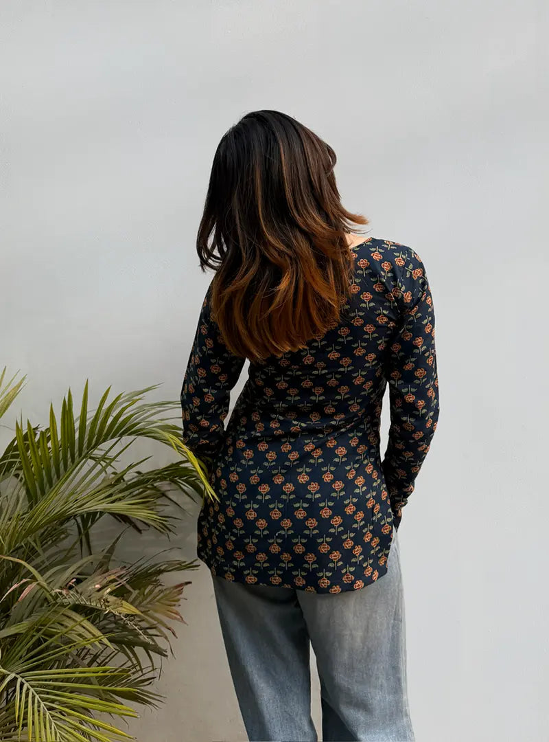 Arziyaan Square Neck Kurti by Evara