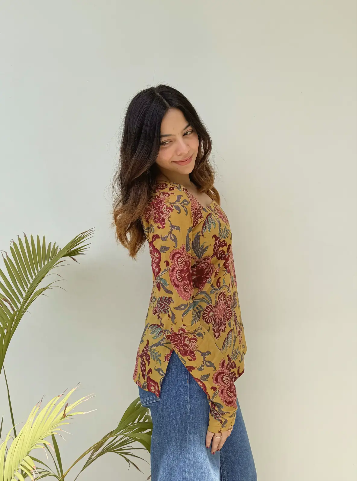 Mehraaz Square Neck Kurti