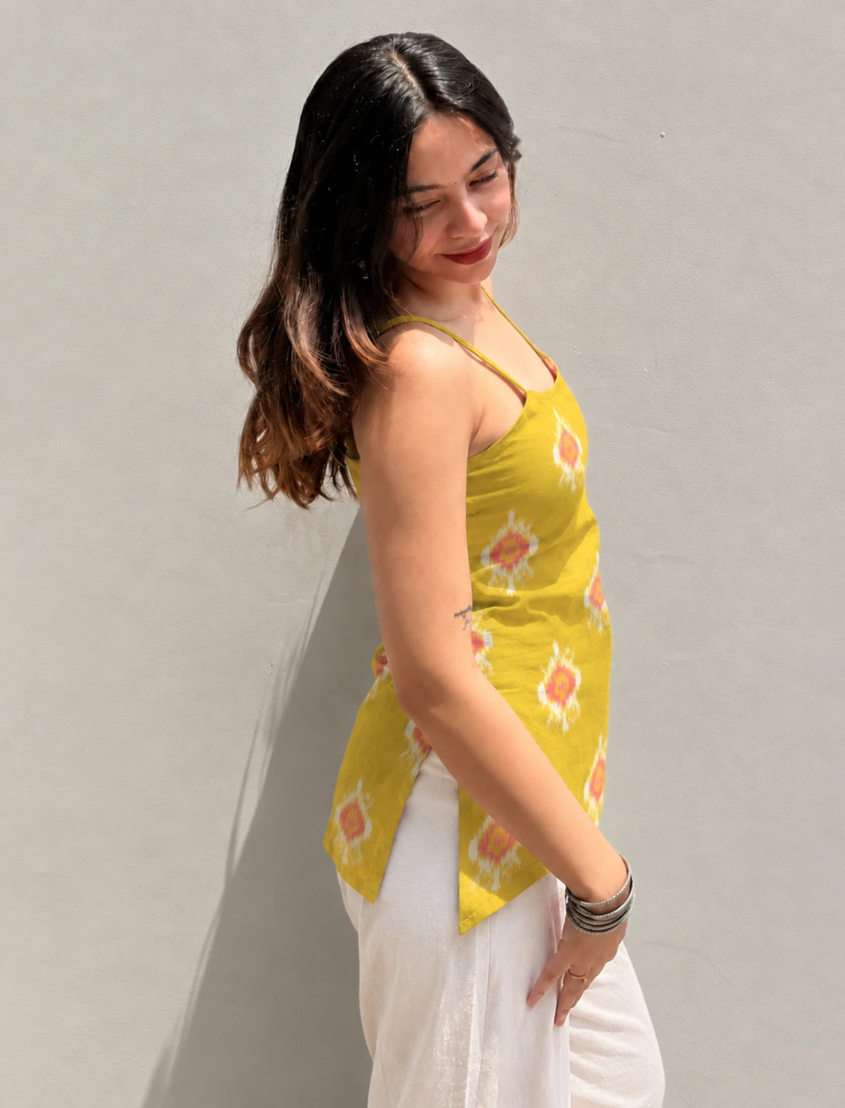Naaz Asymmetrical Short Kurti