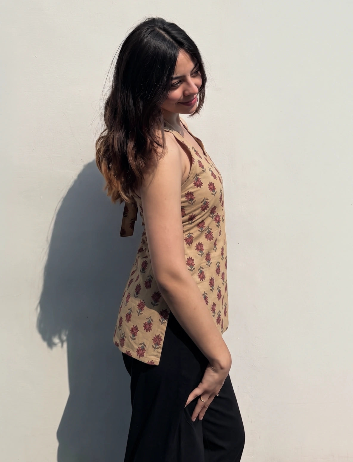Naza Halter Neck Kurti