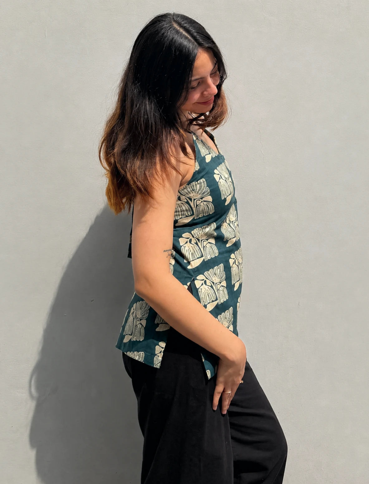 Kana Halter Neck Kurti