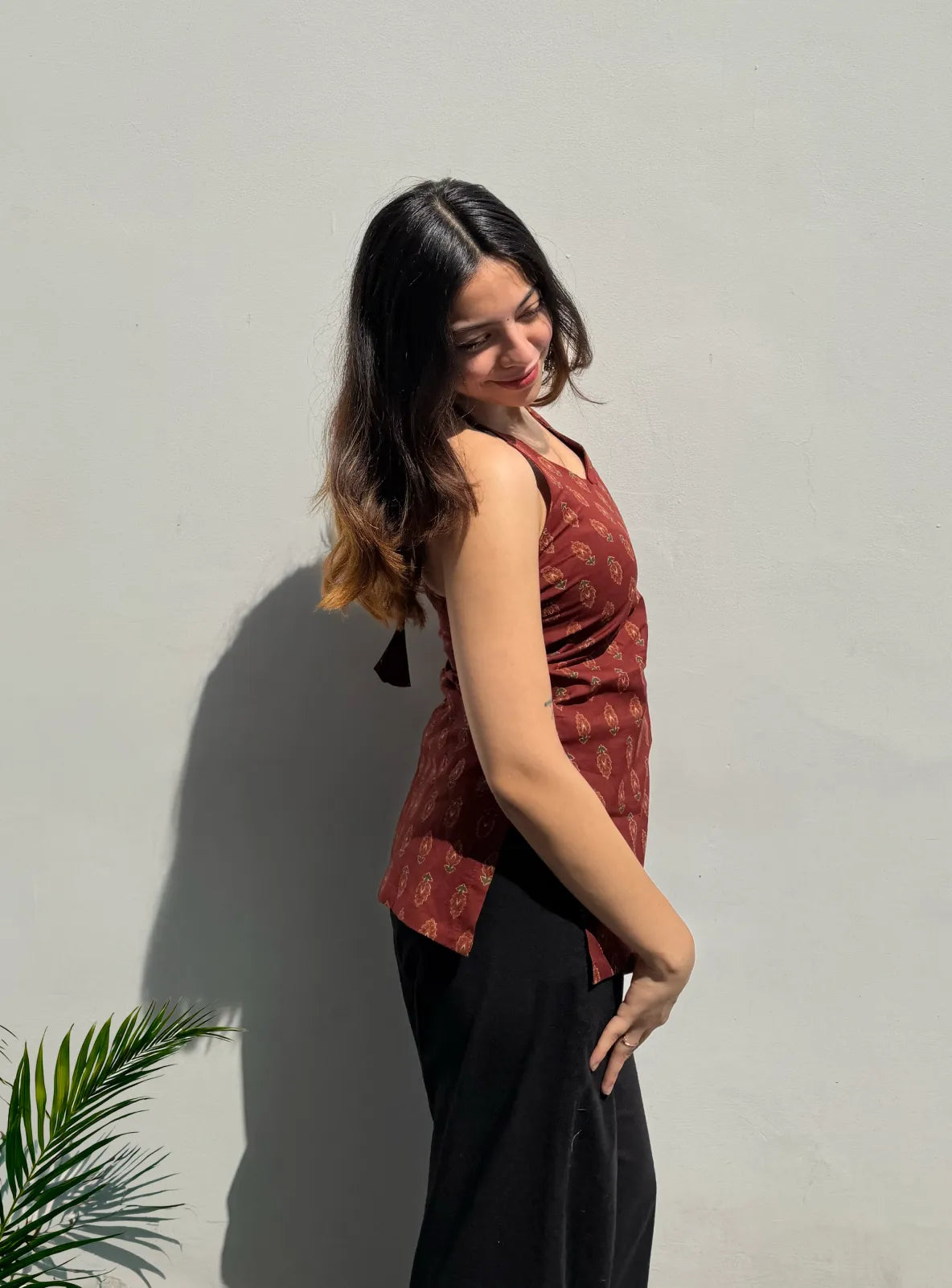 Rumi Halter Neck Kurti