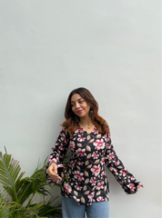 Ragda Juliet Bell Sleeves Kurti by Evara