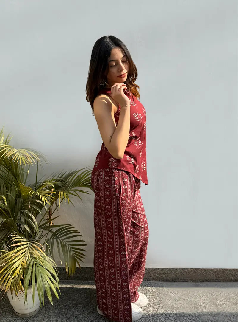 Anokhi Sleeveless Co-ord Set by Evara