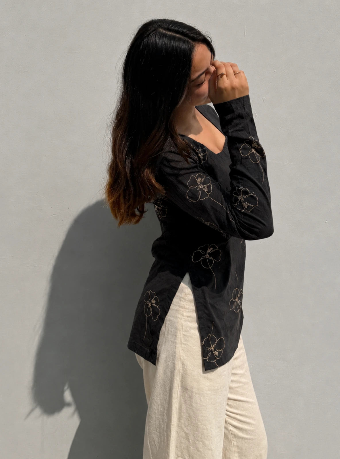 Haya Square Neck Kurti