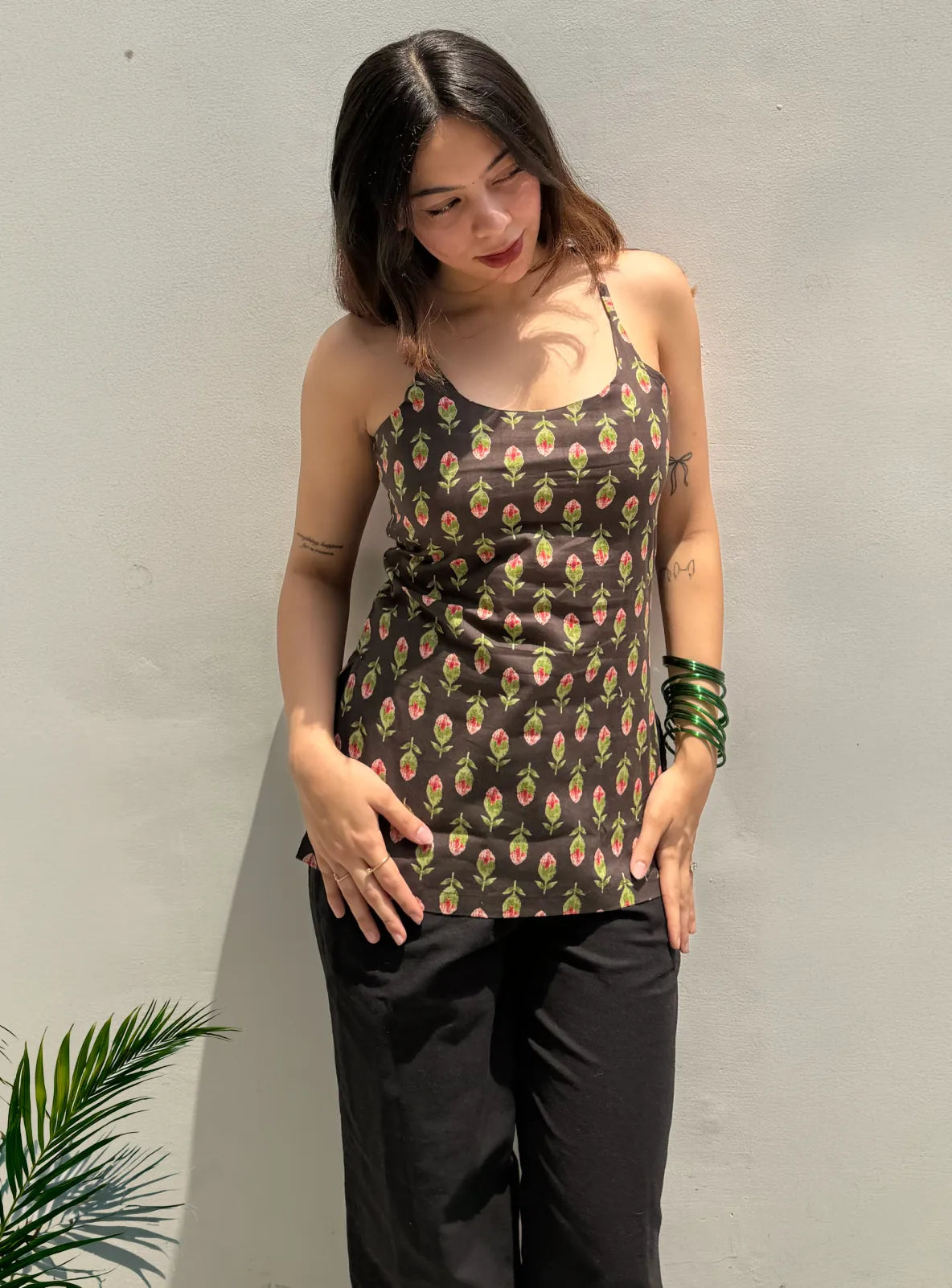Bawri Short Sleeveless Kurti