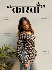 Carvaan Straight Sleeves Kurti by Evara