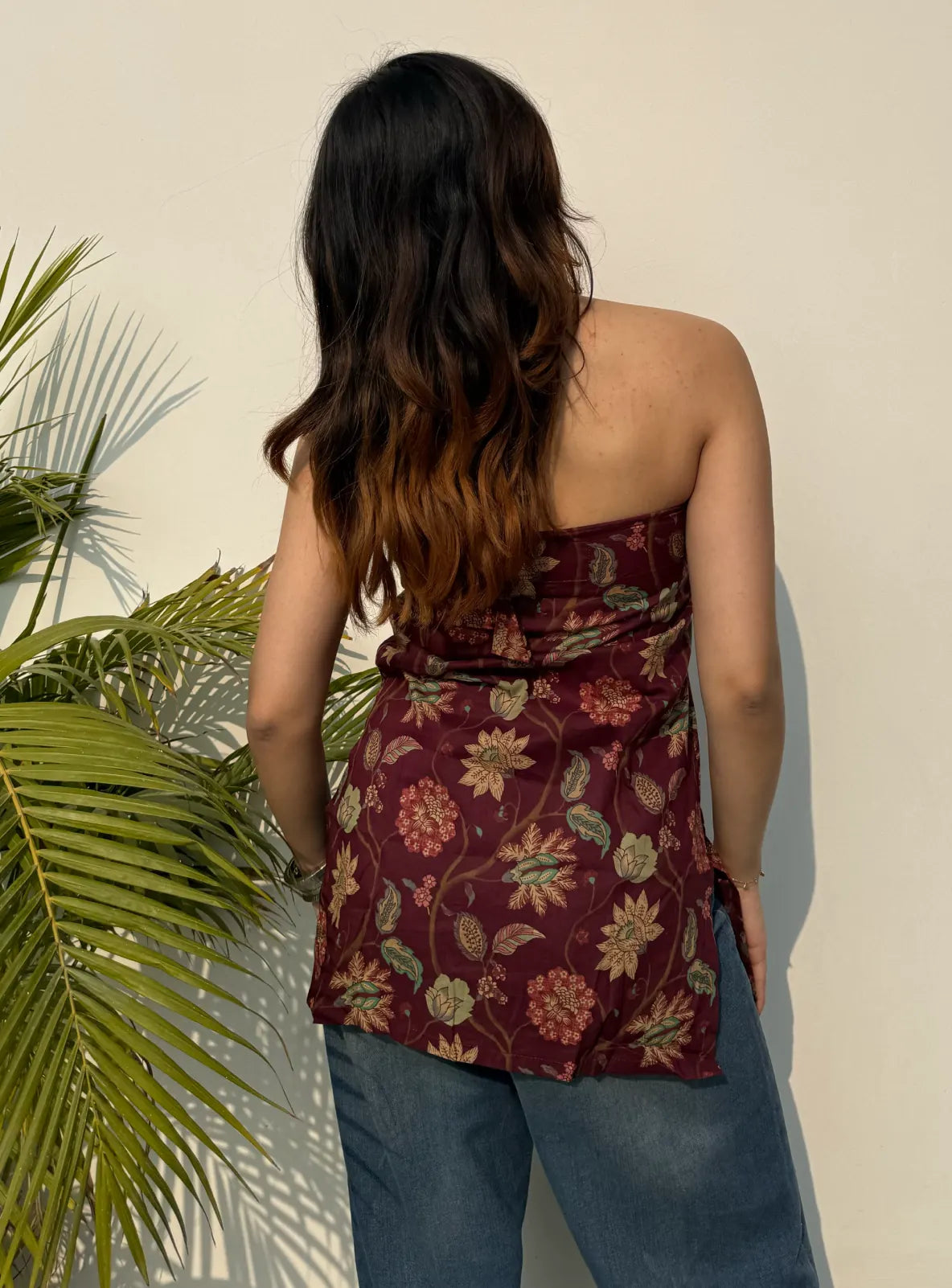 Albeli Halter Neck Kurti by Evara
