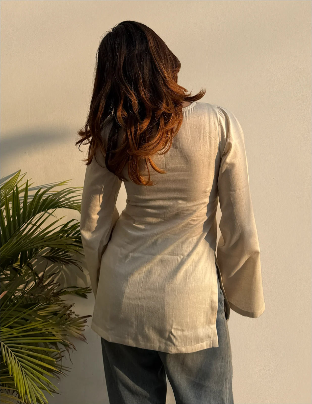 Hans Bell Sleeves Kurti