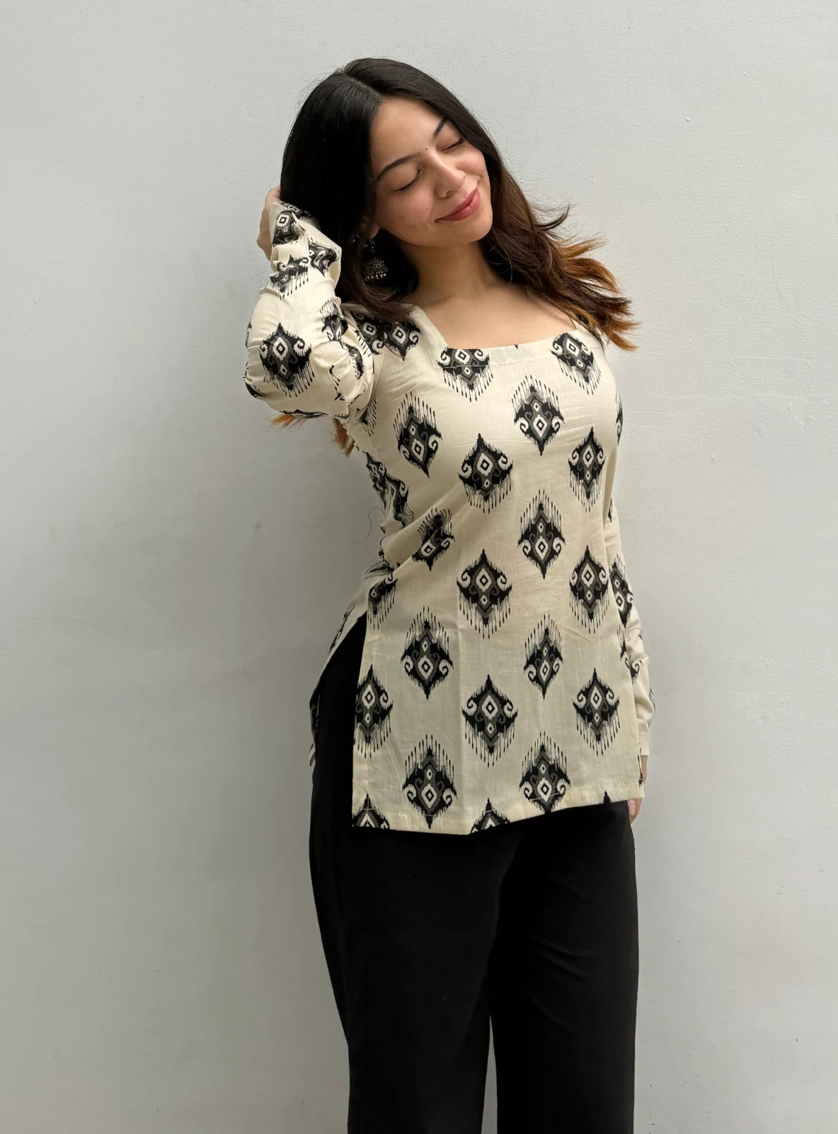 Banjaran Square Neck Kurti