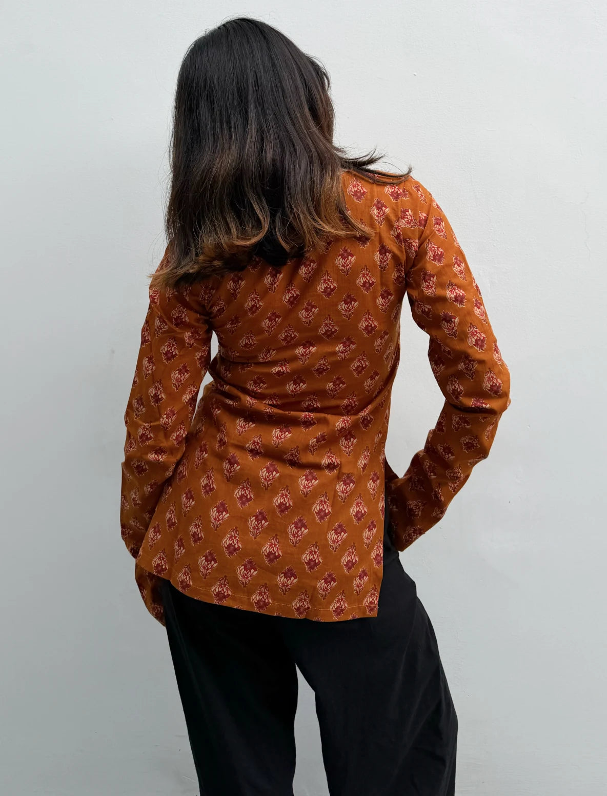 Arshiya Boat Neck Kurti