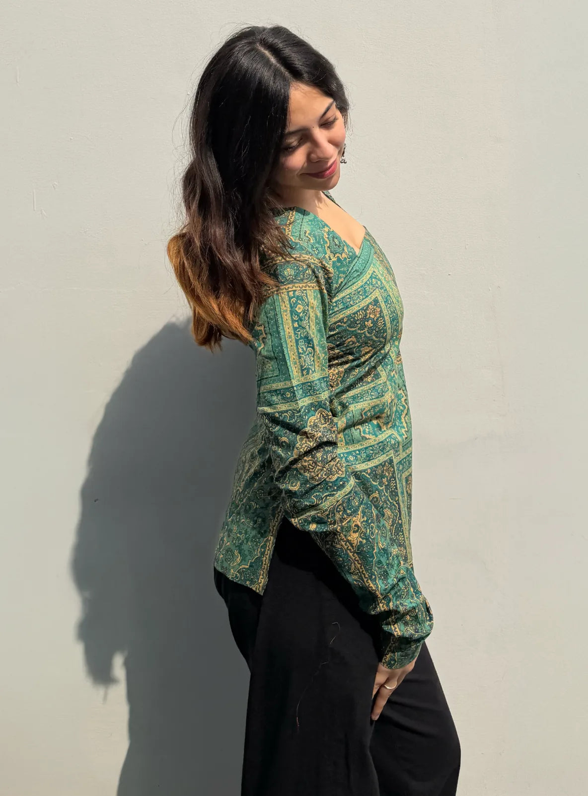 Firoza Square Neck Kurti