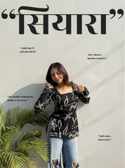 Siyara Square Neck Kurti by Evara