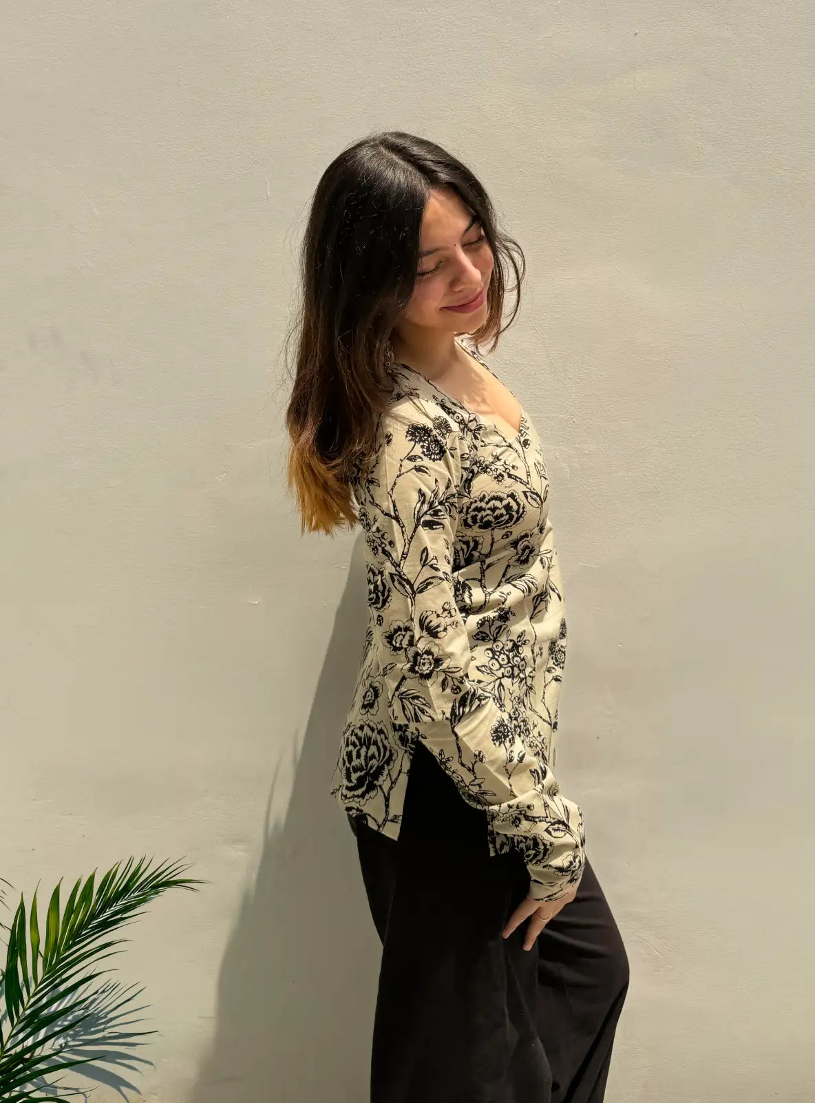 Innayat Square Neck Kurti