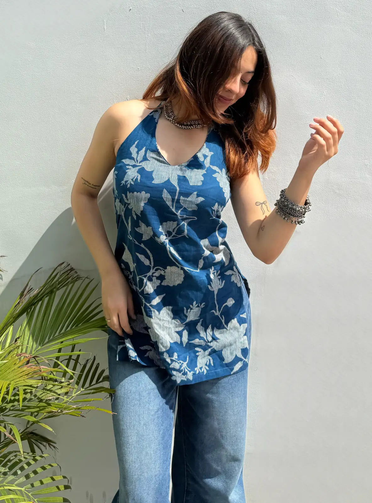 Alana Halter Neck Kurti