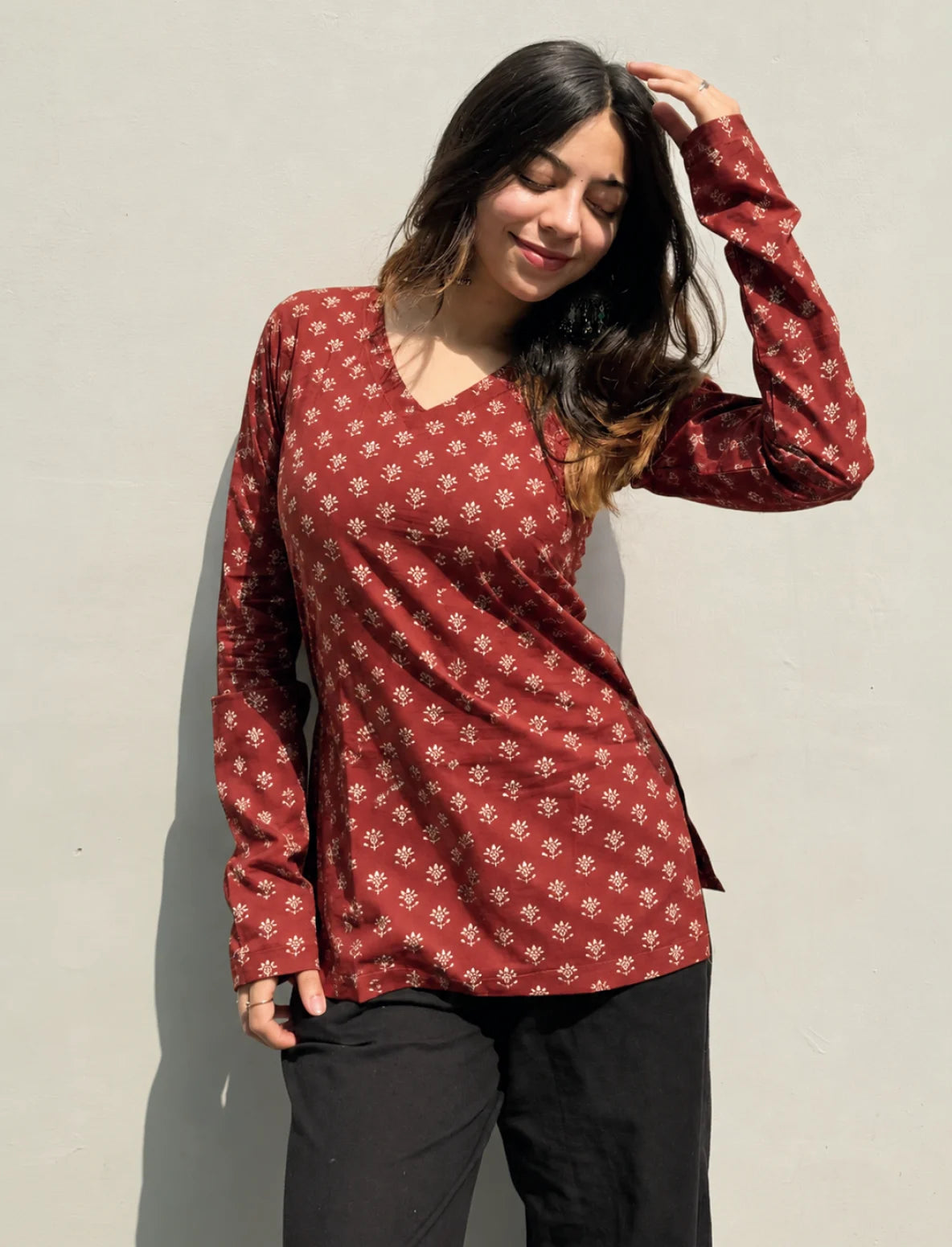 Tanushree Straight Sleeves Kurti
