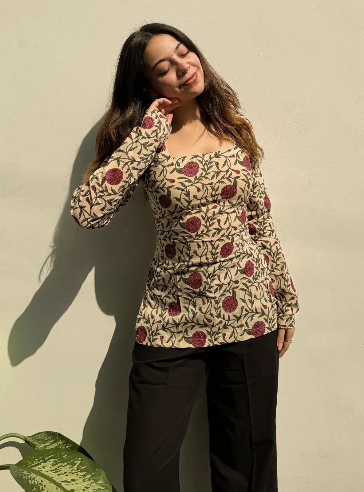Safeena Corset Back Kurti