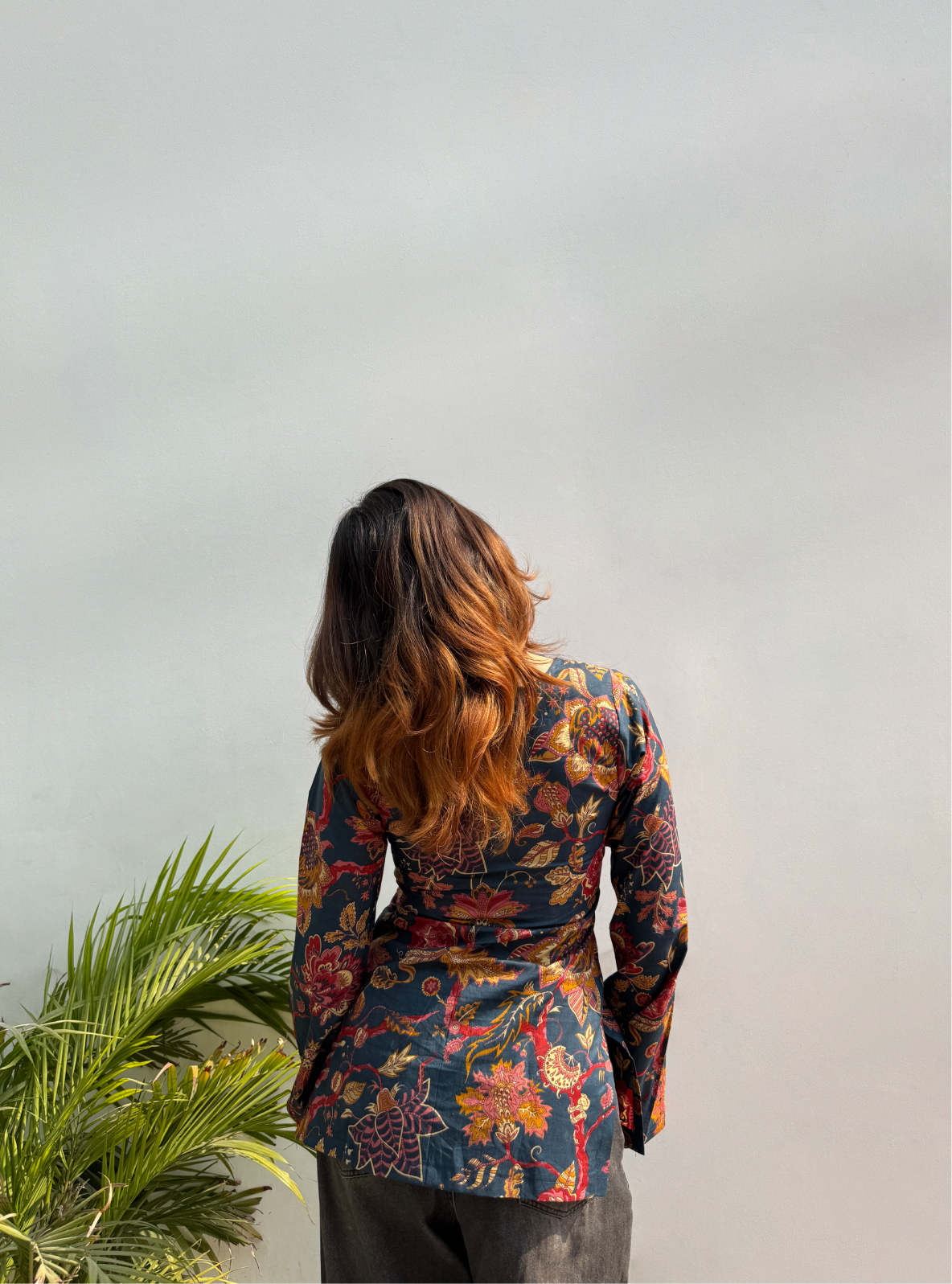 Mehrang Bell Sleeves Kurti by Evara