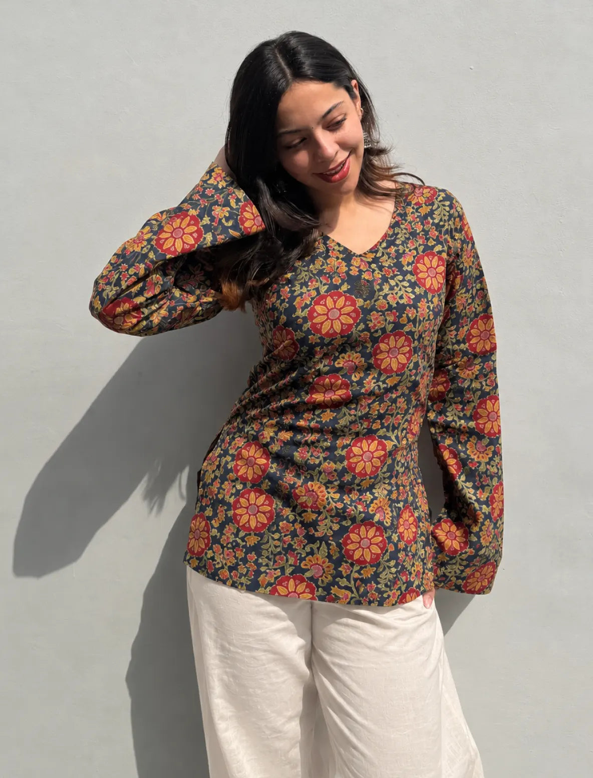 Anvita Bell Sleeves Kurti
