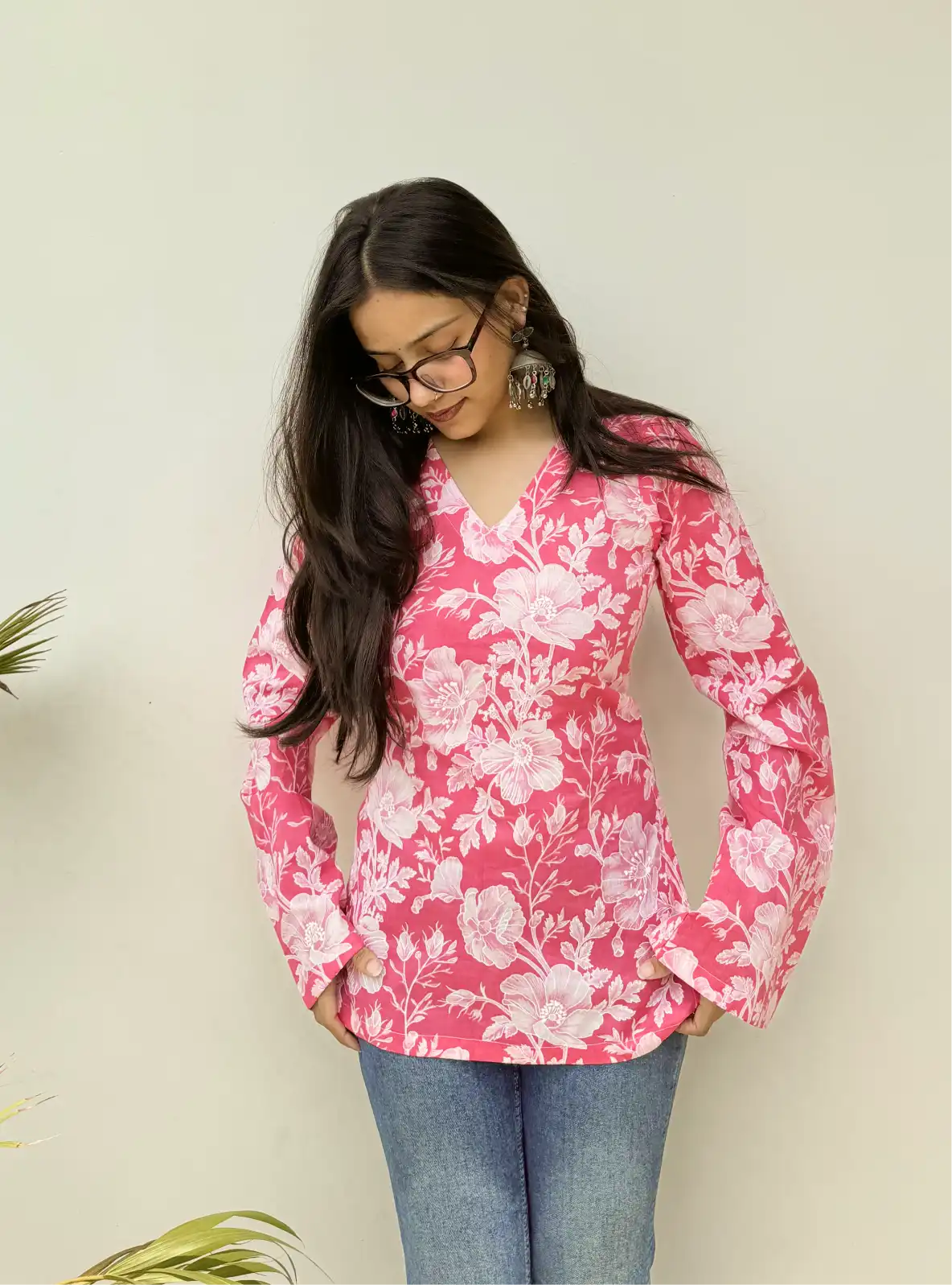 Shirin Bell Sleeves Kurti