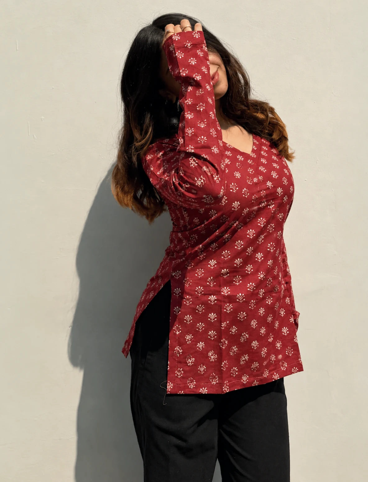 Tanushree Straight Sleeves Kurti