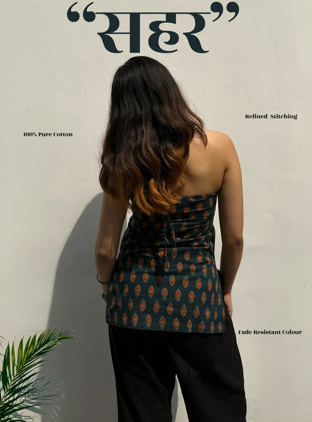 Seher Halter Neck Kurti