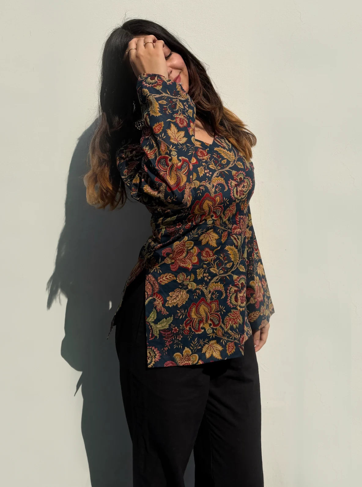 Sharanya Bell Sleeves Kurti