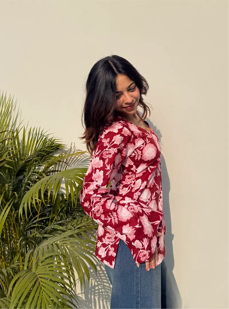 Sharaarat Bell Sleeves Kurti