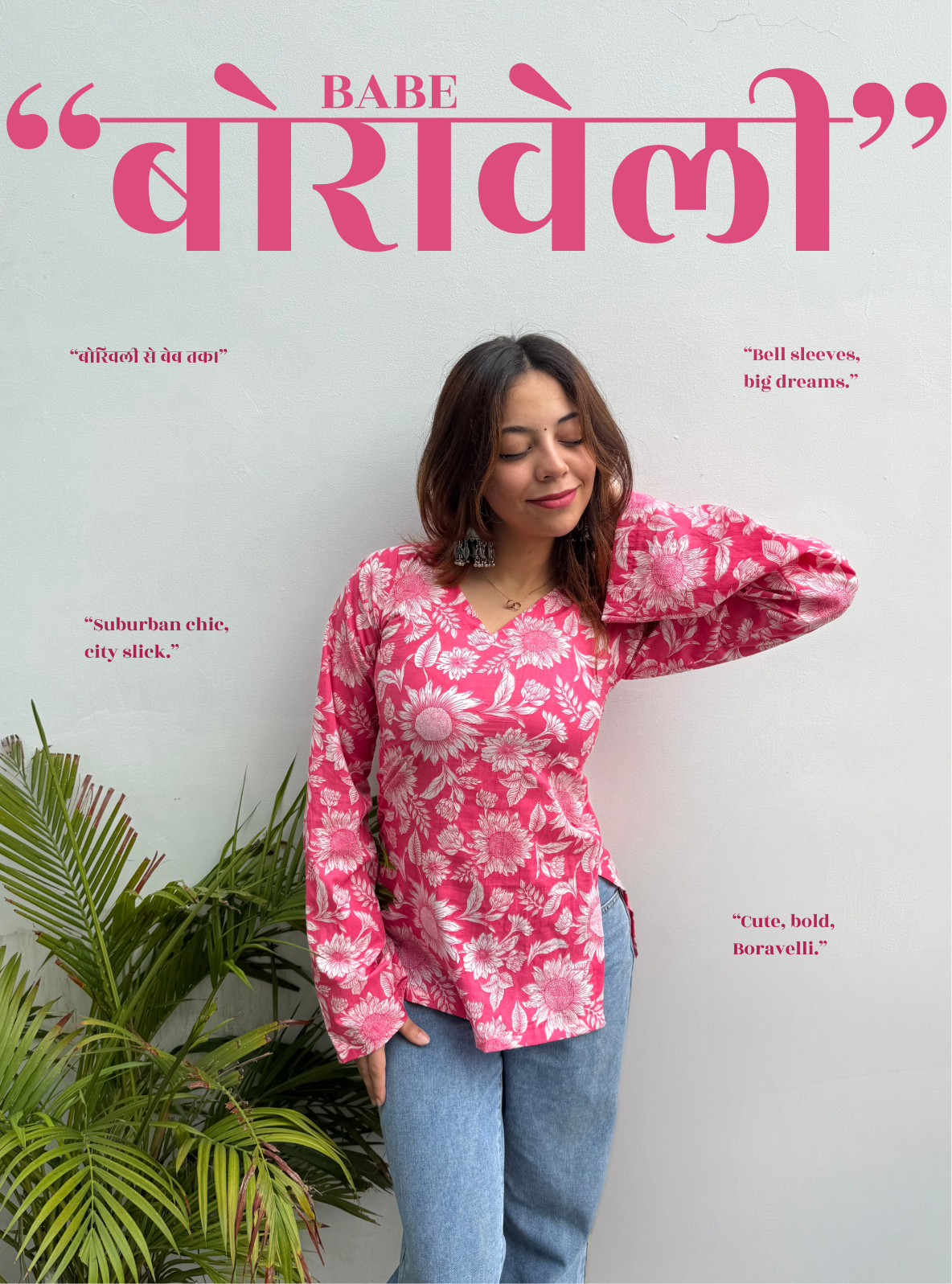 Boravelli Babe Bell Sleeves Kurti by Evara