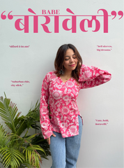 Boravelli Babe Bell Sleeves Kurti by Evara