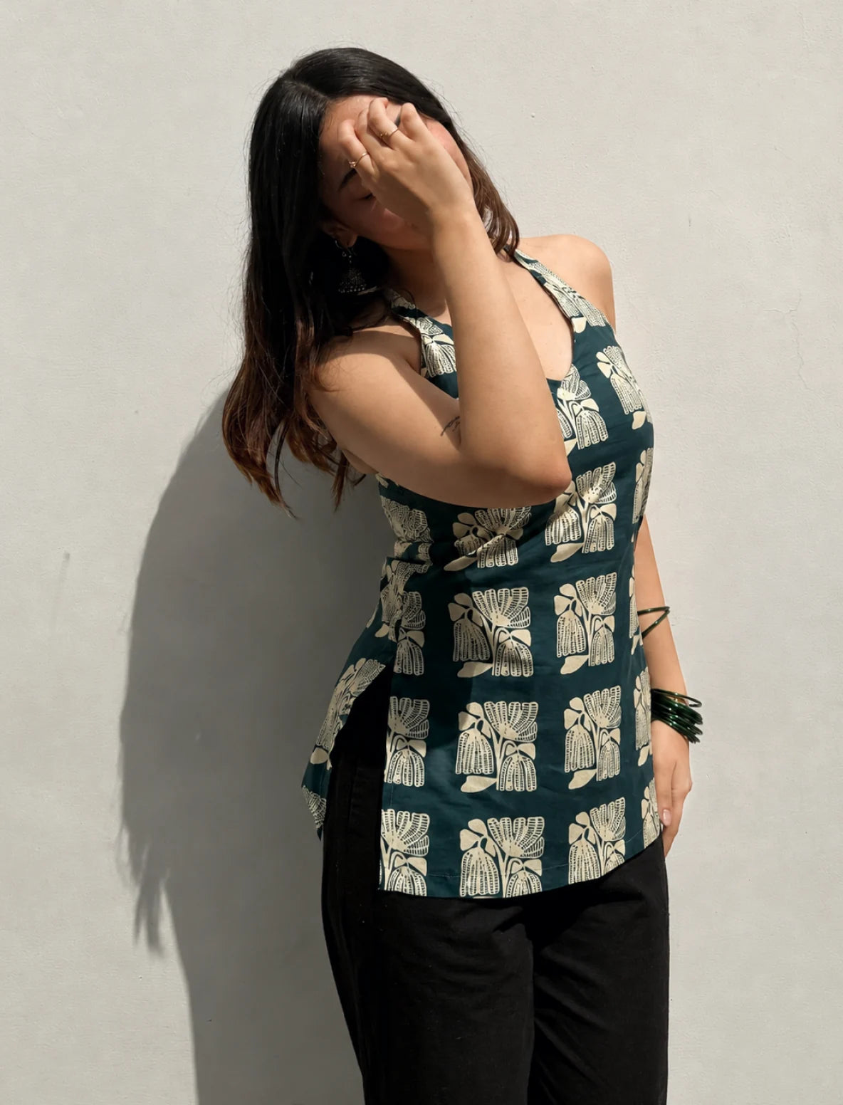 Kana Halter Neck Kurti