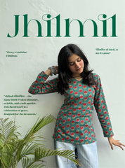 Jhilmil Short Kurti by Evara