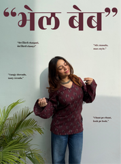 Bhel Babe Bell Sleeves Kurti by Evara