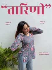 Tarini Straight Sleeves Kurti by Evara