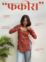 Fakira Square Neck Kurti by Evara
