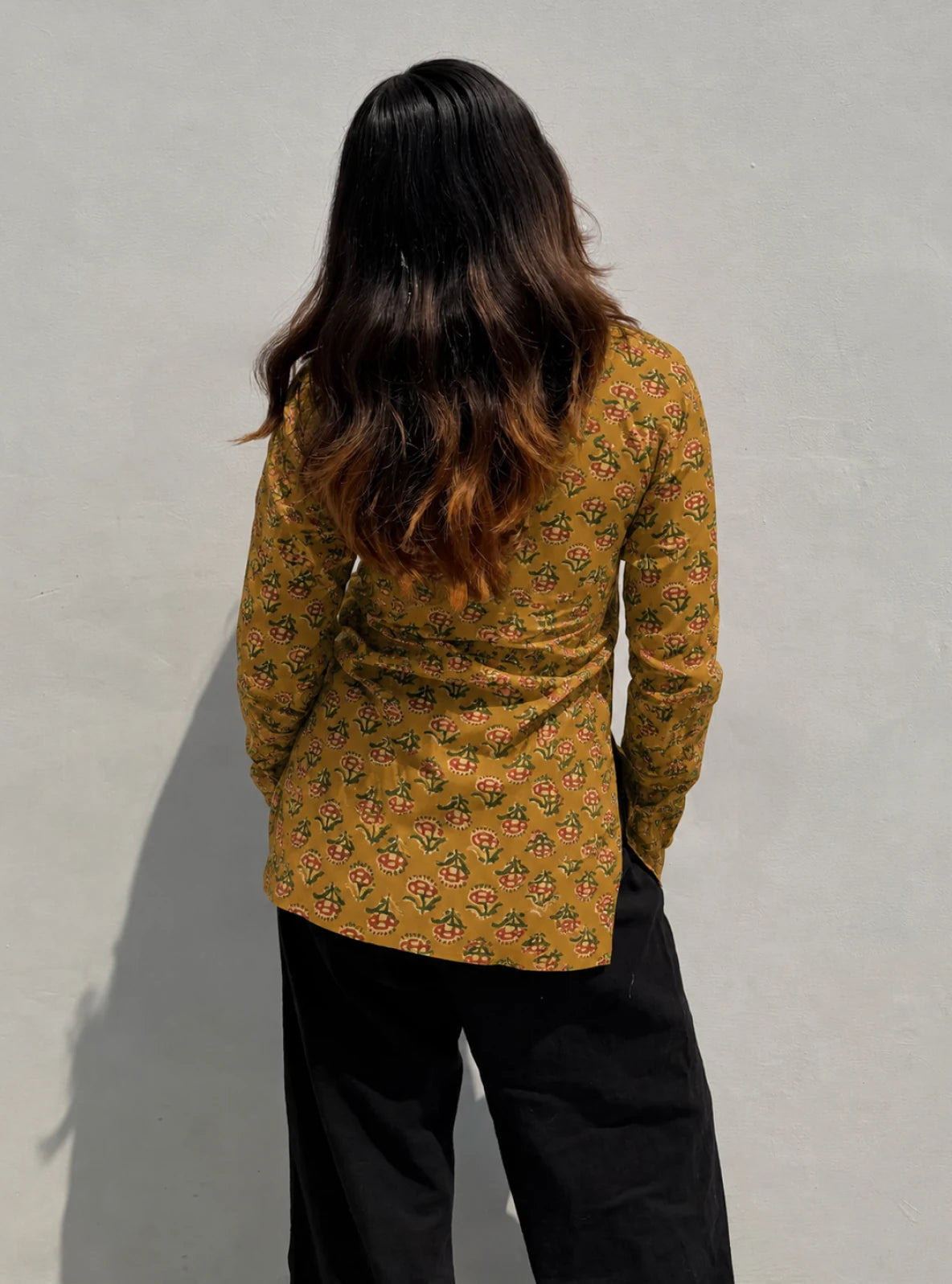 Leher Straight Sleeves Kurti
