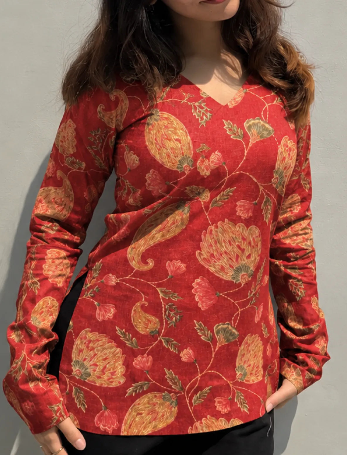 Amrita Straight Sleeves Kurti