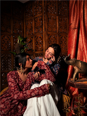 Neel Saaz Flared Kurti by Evara