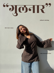 Gulnaar Bell Sleeves Kurti by Evara